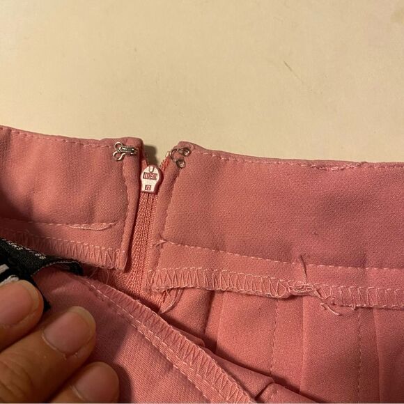 Hot Topic pink Pleated Mini hot goth academia whimsical skater skirt SM - Picture 5 of 8